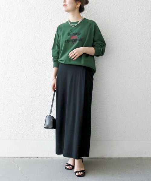 SHIPS / シップス スウェット | 【SHIPS any別注】Collegiate Pacific: ロゴ プリント ＆ 刺繍 スウェット 25AW | 詳細21