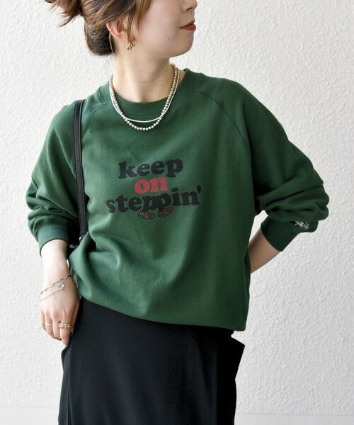 SHIPS / シップス スウェット | 【SHIPS any別注】Collegiate Pacific: ロゴ プリント ＆ 刺繍 スウェット 25AW | 詳細23