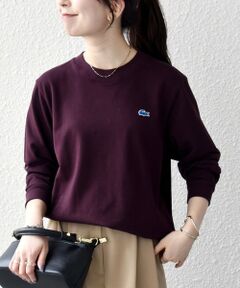 SHIPS / シップス Tシャツ | 《追加予約》【SHIPS any別注】LACOSTE:〈洗濯機可能〉ピケ クルーネック ロンT 26AW