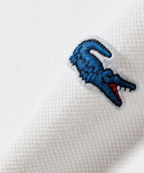 SHIPS / シップス Tシャツ | 【SHIPS any別注】LACOSTE:〈洗濯機可能〉ピケ クルーネック ロンT 25AW | 詳細10
