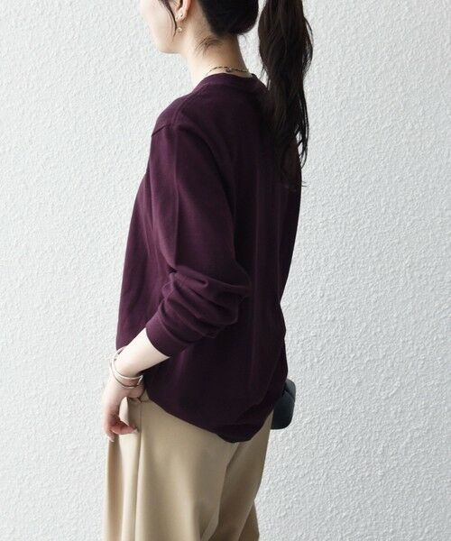 SHIPS / シップス Tシャツ | 《追加予約》【SHIPS any別注】LACOSTE:〈洗濯機可能〉ピケ クルーネック ロンT 26AW | 詳細16