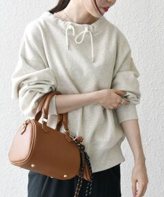 SHIPS / シップス スウェット | 《一部追加予約》SHIPS any:〈洗濯機可能〉USA コットン 裏起毛 ボトルネック プルオーバー