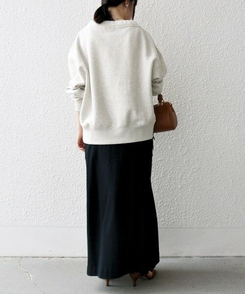 SHIPS / シップス スウェット | 《追加予約》SHIPS any:〈洗濯機可能〉USA コットン 裏起毛 ボトルネック プルオーバー | 詳細2