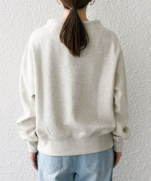 SHIPS / シップス スウェット | 《追加予約》SHIPS any:〈洗濯機可能〉USA コットン 裏起毛 ボトルネック プルオーバー | 詳細11