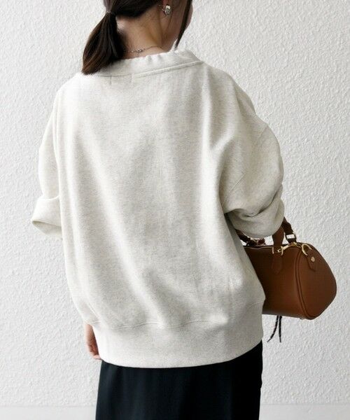 SHIPS / シップス スウェット | 《追加予約》SHIPS any:〈洗濯機可能〉USA コットン 裏起毛 ボトルネック プルオーバー | 詳細5