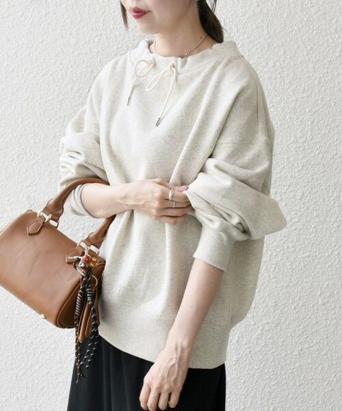 SHIPS / シップス スウェット | 《追加予約》SHIPS any:〈洗濯機可能〉USA コットン 裏起毛 ボトルネック プルオーバー | 詳細6