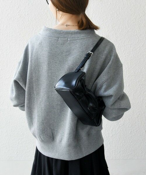 SHIPS / シップス スウェット | 《追加予約》SHIPS any:〈洗濯機可能〉USA コットン 裏起毛 ボトルネック プルオーバー | 詳細17