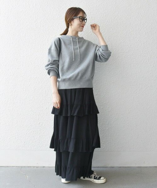 SHIPS / シップス スウェット | 《追加予約》SHIPS any:〈洗濯機可能〉USA コットン 裏起毛 ボトルネック プルオーバー | 詳細13