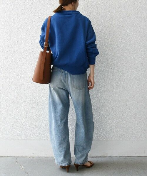 SHIPS / シップス スウェット | 《追加予約》SHIPS any:〈洗濯機可能〉USA コットン 裏起毛 ボトルネック プルオーバー | 詳細25