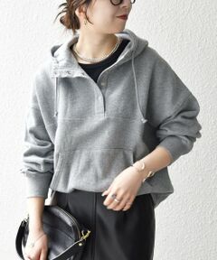 SHIPS / シップス パーカー | 《一部追加予約》SHIPS any:〈洗濯機可能〉USAコットン 裏起毛 フーディー ルーズ プルオーバー