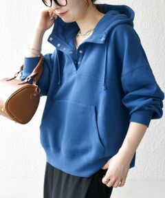 SHIPS / シップス パーカー | 《一部追加予約》SHIPS any:〈洗濯機可能〉USAコットン 裏起毛 フーディー ルーズ プルオーバー