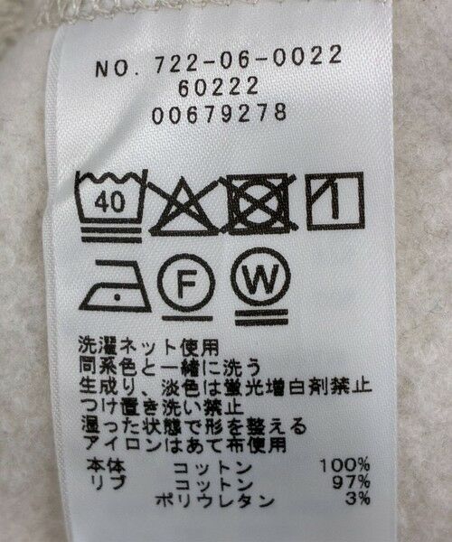 SHIPS / シップス パーカー | 《一部追加予約》SHIPS any:〈洗濯機可能〉USAコットン 裏起毛 フーディー ルーズ プルオーバー | 詳細17