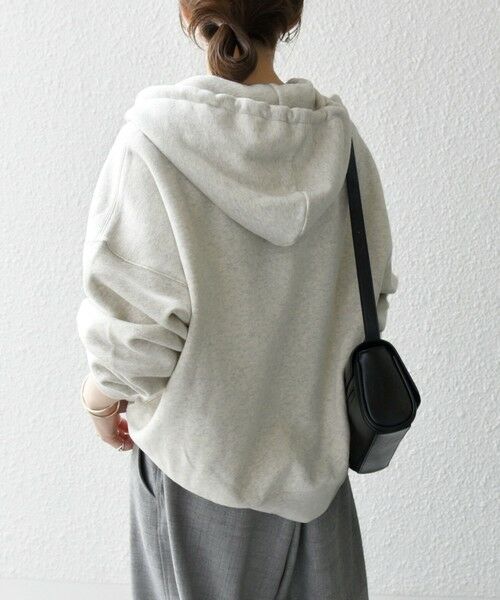 SHIPS / シップス パーカー | 《一部追加予約》SHIPS any:〈洗濯機可能〉USAコットン 裏起毛 フーディー ルーズ プルオーバー | 詳細7