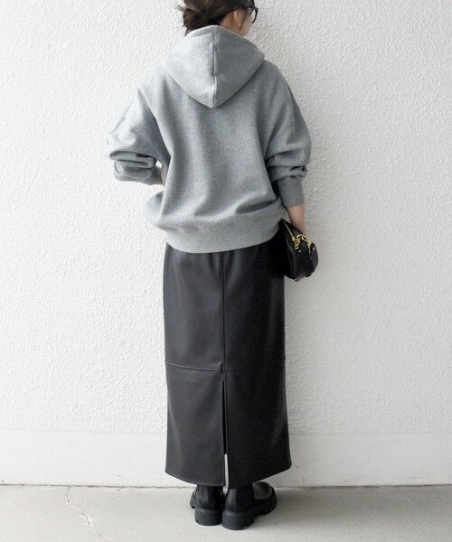 SHIPS / シップス パーカー | 《一部追加予約》SHIPS any:〈洗濯機可能〉USAコットン 裏起毛 フーディー ルーズ プルオーバー | 詳細19