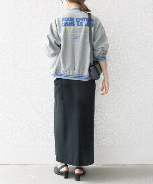 SHIPS / シップス ブルゾン | 【SHIPS any別注】La Hutte:〈洗濯機可能〉裏起毛 ロゴ ジップ ブルゾン | 詳細15