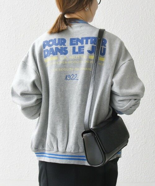 SHIPS / シップス ブルゾン | 【SHIPS any別注】La Hutte:〈洗濯機可能〉裏起毛 ロゴ ジップ ブルゾン | 詳細19