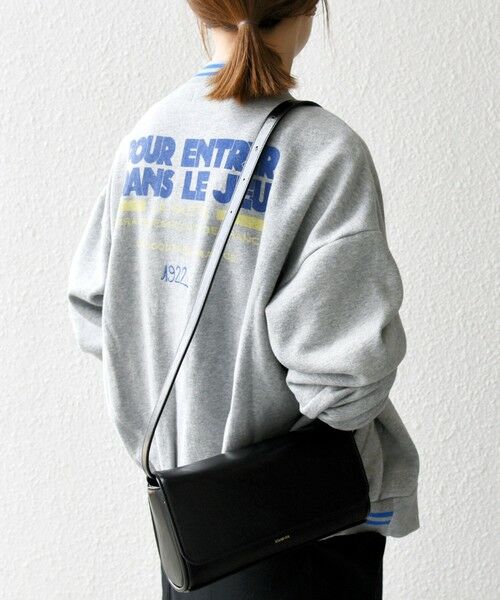 SHIPS / シップス ブルゾン | 【SHIPS any別注】La Hutte:〈洗濯機可能〉裏起毛 ロゴ ジップ ブルゾン | 詳細20