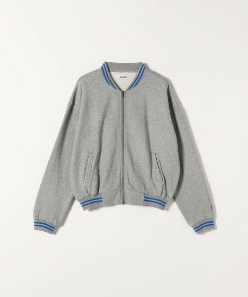 SHIPS / シップス ブルゾン | 【SHIPS any別注】La Hutte:〈洗濯機可能〉裏起毛 ロゴ ジップ ブルゾン | 詳細24