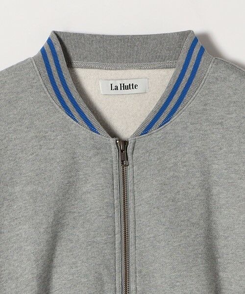 SHIPS / シップス ブルゾン | 【SHIPS any別注】La Hutte:〈洗濯機可能〉裏起毛 ロゴ ジップ ブルゾン | 詳細25