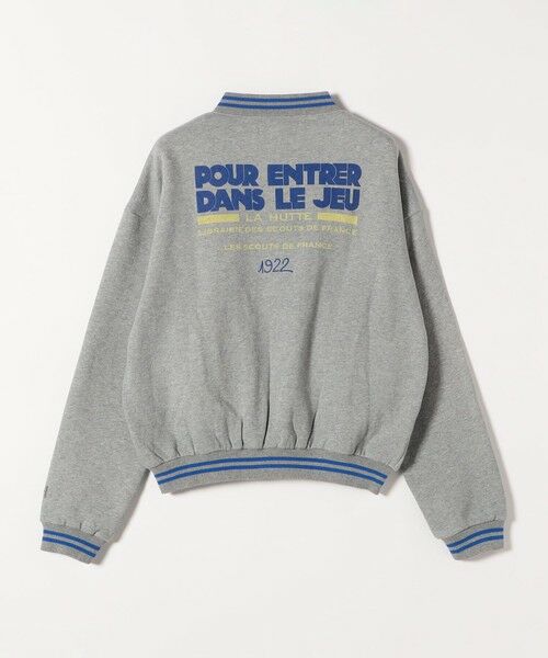 SHIPS / シップス ブルゾン | 【SHIPS any別注】La Hutte:〈洗濯機可能〉裏起毛 ロゴ ジップ ブルゾン | 詳細28