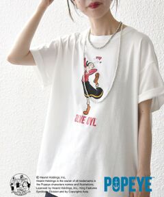 SHIPS / シップス Tシャツ | SHIPS any:〈洗濯機可能〉OLIVE OYL(TM) プリント TEE