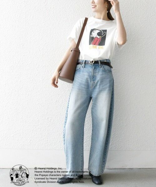 SHIPS / シップス Tシャツ | SHIPS any:〈洗濯機可能〉OLIVE OYL(TM) プリント TEE | 詳細1