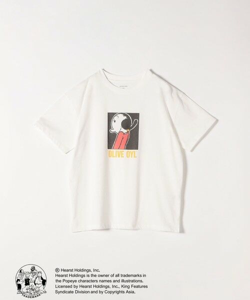 SHIPS / シップス Tシャツ | SHIPS any:〈洗濯機可能〉OLIVE OYL(TM) プリント TEE | 詳細8