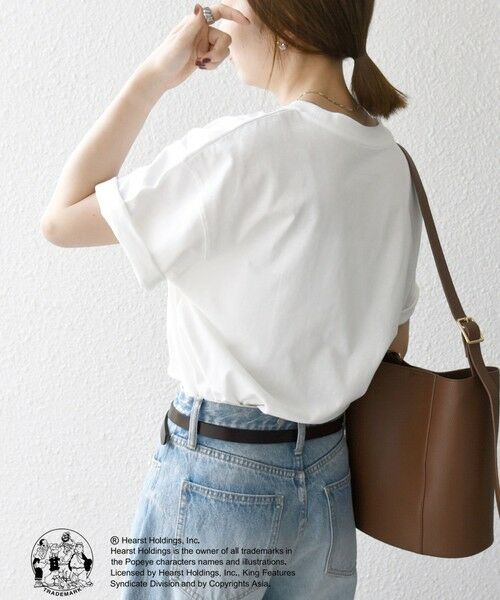 SHIPS / シップス Tシャツ | SHIPS any:〈洗濯機可能〉OLIVE OYL(TM) プリント TEE | 詳細4