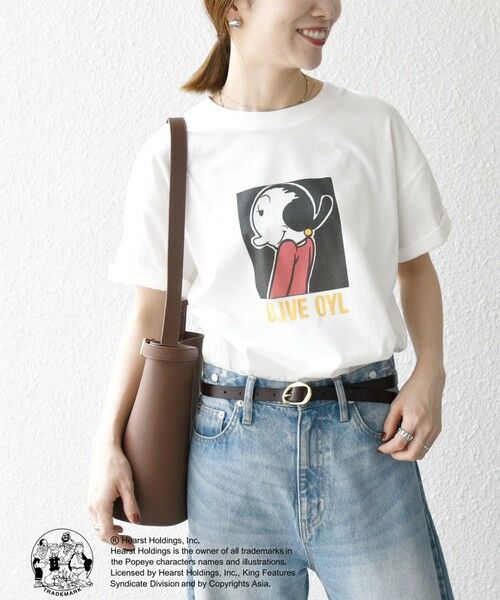 SHIPS / シップス Tシャツ | SHIPS any:〈洗濯機可能〉OLIVE OYL(TM) プリント TEE | 詳細7