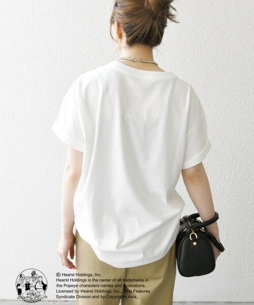 SHIPS / シップス Tシャツ | SHIPS any:〈洗濯機可能〉OLIVE OYL(TM) プリント TEE | 詳細13