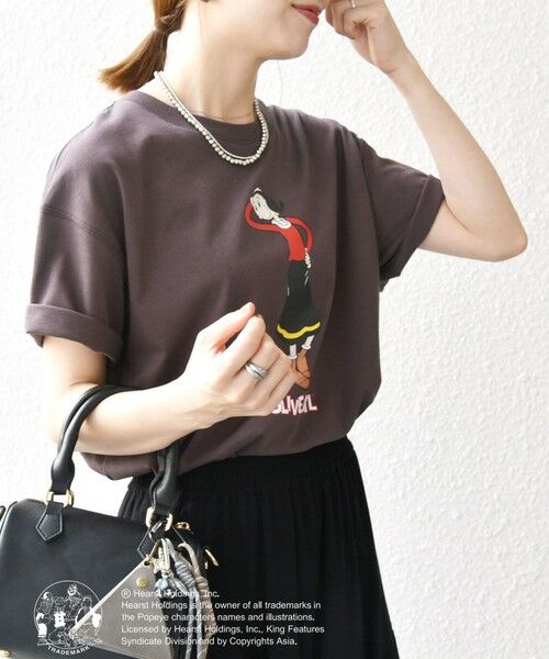 SHIPS / シップス Tシャツ | SHIPS any:〈洗濯機可能〉OLIVE OYL(TM) プリント TEE | 詳細28