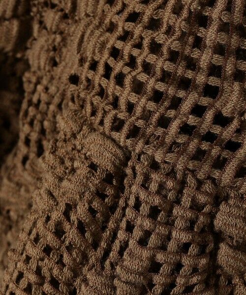 SHIPS / シップス ベスト | SHIPS any:〈手洗い可能〉フラワー メッシュ 2WAY ティアード ペプラム ベスト | 詳細28