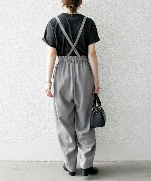 SHIPS / シップス その他パンツ | SHIPS any:〈洗濯機可能〉ウーステッド サスペンダー付き バルーン パンツ | 詳細3