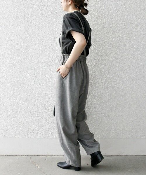 SHIPS / シップス その他パンツ | SHIPS any:〈洗濯機可能〉ウーステッド サスペンダー付き バルーン パンツ | 詳細4