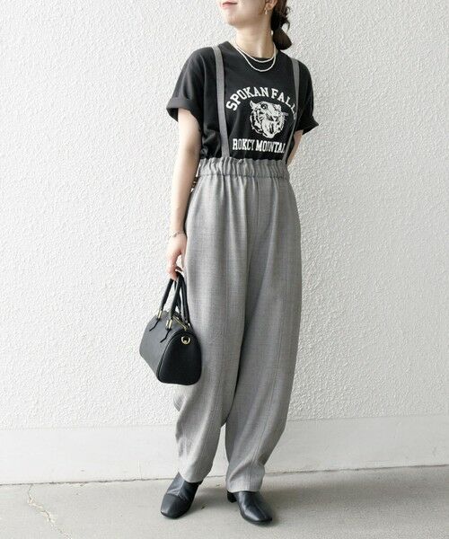 SHIPS / シップス その他パンツ | SHIPS any:〈洗濯機可能〉ウーステッド サスペンダー付き バルーン パンツ | 詳細5