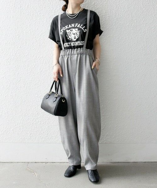 SHIPS / シップス その他パンツ | SHIPS any:〈洗濯機可能〉ウーステッド サスペンダー付き バルーン パンツ | 詳細6