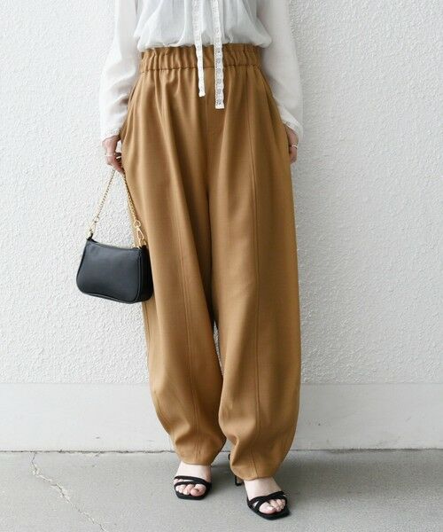 SHIPS / シップス その他パンツ | SHIPS any:〈洗濯機可能〉ウーステッド サスペンダー付き バルーン パンツ | 詳細19