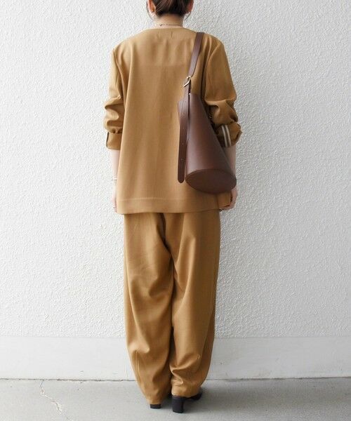 SHIPS / シップス その他パンツ | SHIPS any:〈洗濯機可能〉ウーステッド サスペンダー付き バルーン パンツ | 詳細25