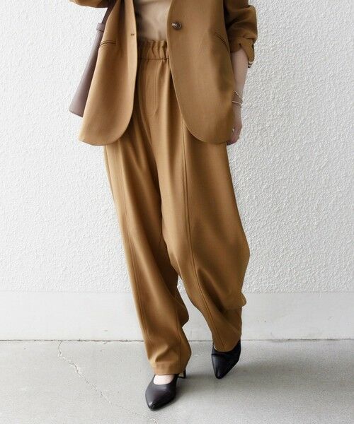 SHIPS / シップス その他パンツ | SHIPS any:〈洗濯機可能〉ウーステッド サスペンダー付き バルーン パンツ | 詳細28