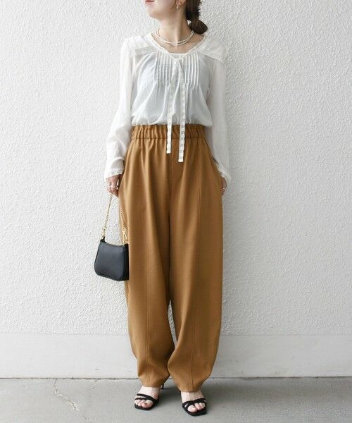 SHIPS / シップス その他パンツ | SHIPS any:〈洗濯機可能〉ウーステッド サスペンダー付き バルーン パンツ | 詳細17