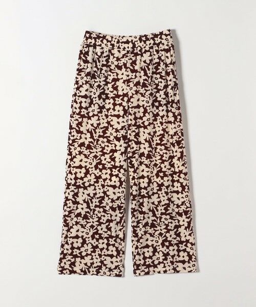 SHIPS / シップス その他パンツ | SHIPS any:〈洗濯機可能〉フラワー ポリエステル ベロア ワイド イージー パンツ | 詳細7