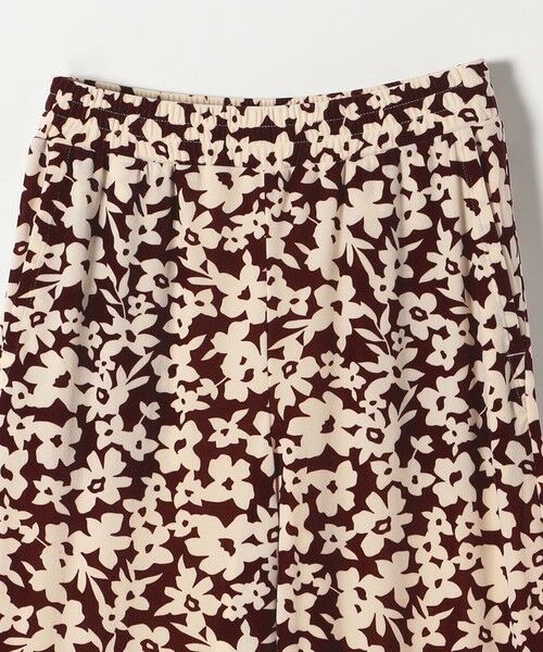 SHIPS / シップス その他パンツ | SHIPS any:〈洗濯機可能〉フラワー ポリエステル ベロア ワイド イージー パンツ | 詳細8