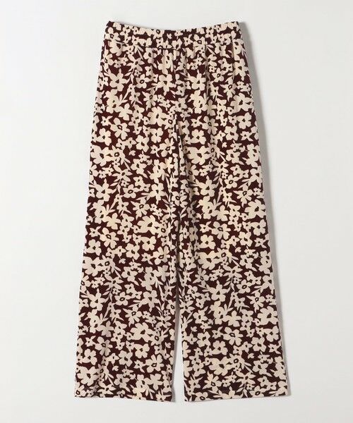 SHIPS / シップス その他パンツ | SHIPS any:〈洗濯機可能〉フラワー ポリエステル ベロア ワイド イージー パンツ | 詳細11