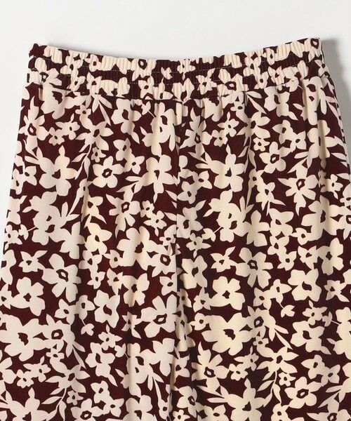 SHIPS / シップス その他パンツ | SHIPS any:〈洗濯機可能〉フラワー ポリエステル ベロア ワイド イージー パンツ | 詳細12