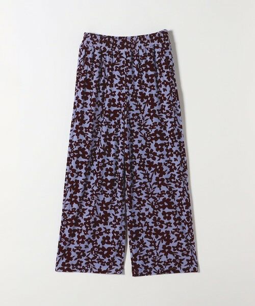 SHIPS / シップス その他パンツ | SHIPS any:〈洗濯機可能〉フラワー ポリエステル ベロア ワイド イージー パンツ | 詳細23