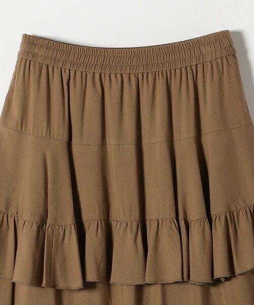 SHIPS / シップス ロング・マキシ丈スカート | SHIPS any:〈洗濯機可能〉ティアード ラッフル マキシ スカート | 詳細22