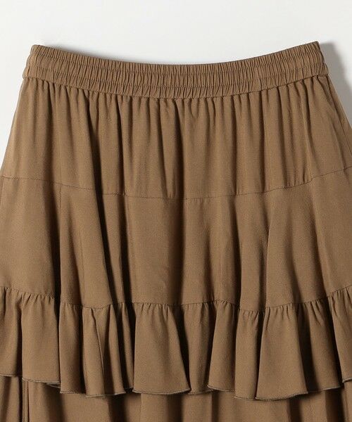 SHIPS / シップス ロング・マキシ丈スカート | SHIPS any:〈洗濯機可能〉ティアード ラッフル マキシ スカート | 詳細26