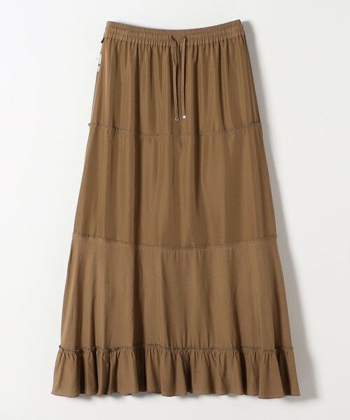 SHIPS / シップス ロング・マキシ丈スカート | SHIPS any:〈洗濯機可能〉ティアード ラッフル マキシ スカート | 詳細27
