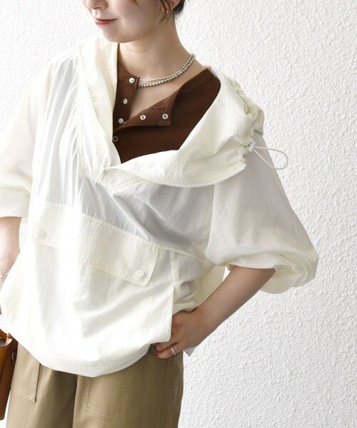 SHIPS / シップス パーカー | SHIPS any:〈多機能/洗濯機可能〉ナイロン タスラン アノラック パーカー | 詳細10