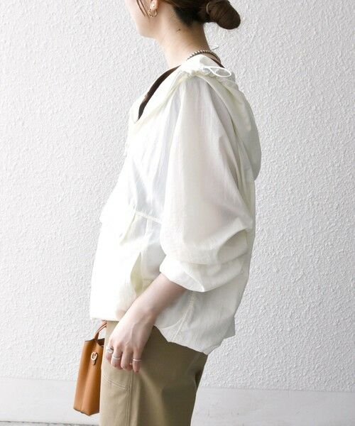 SHIPS / シップス パーカー | SHIPS any:〈多機能/洗濯機可能〉ナイロン タスラン アノラック パーカー | 詳細3